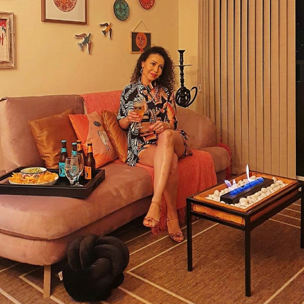 lareira-ecologica-para-apartamento-vesúvio-sala-rustica